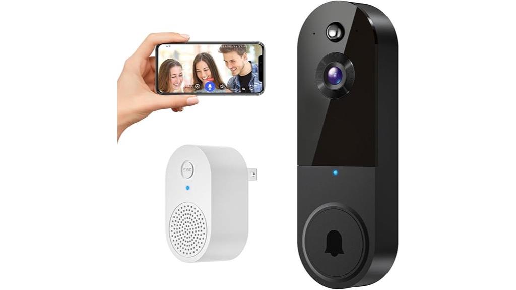1080p wireless doorbell camera
