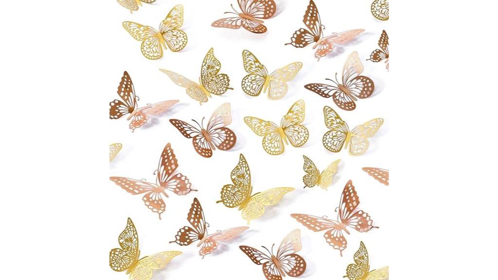 3d butterfly wall decor