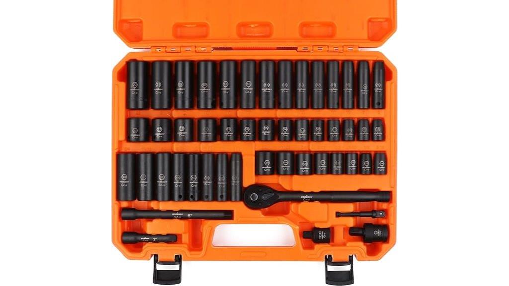 50 piece impact socket set