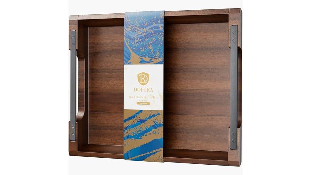 acacia wood serving tray