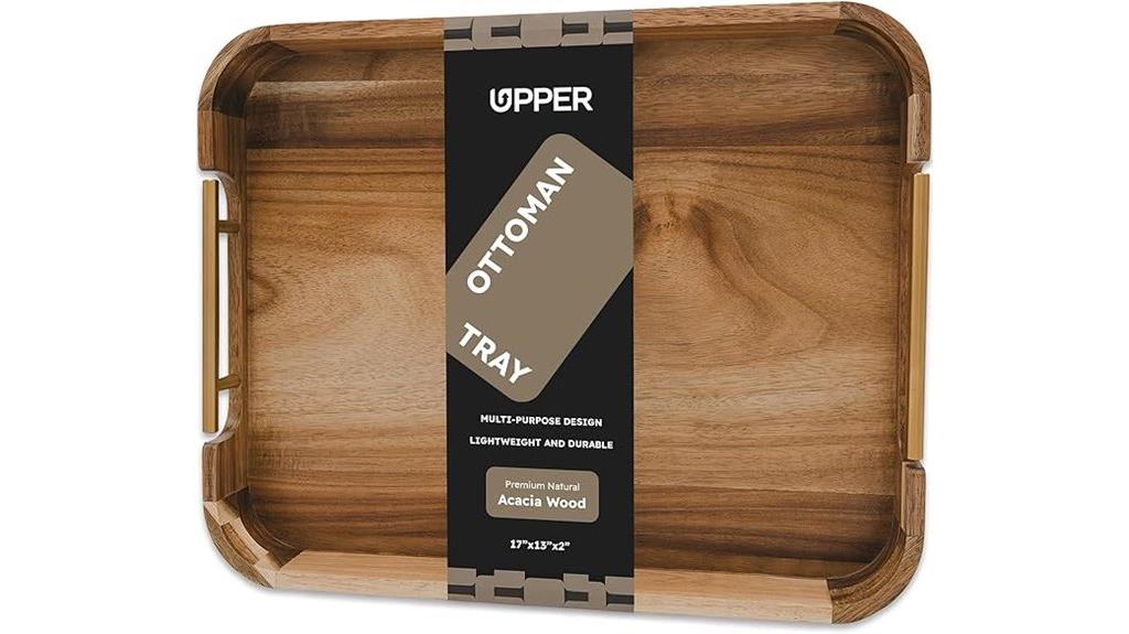 acacia wood serving tray