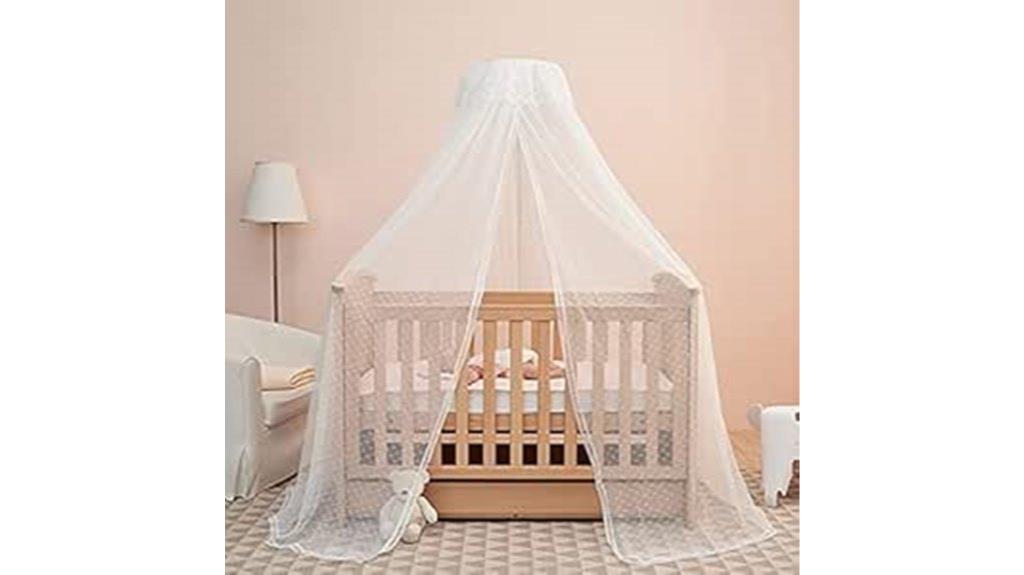 adjustable baby bed canopy