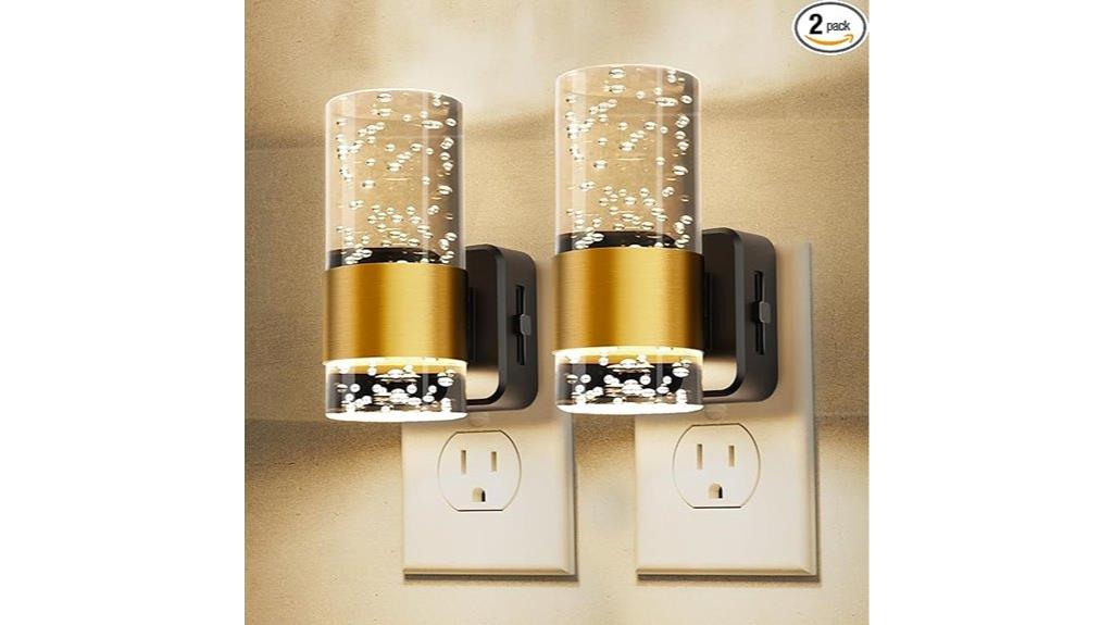 adjustable brightness night lights