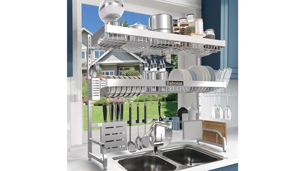 adjustable stainless steel rack