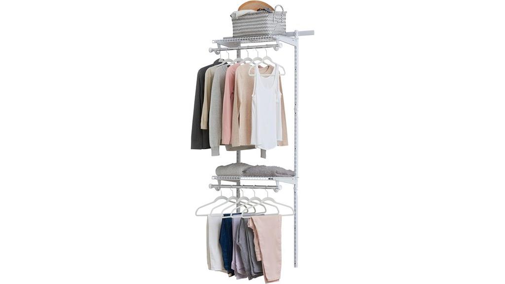 adjustable wire shelving kit