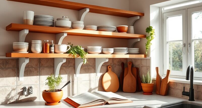 adopt open shelving style