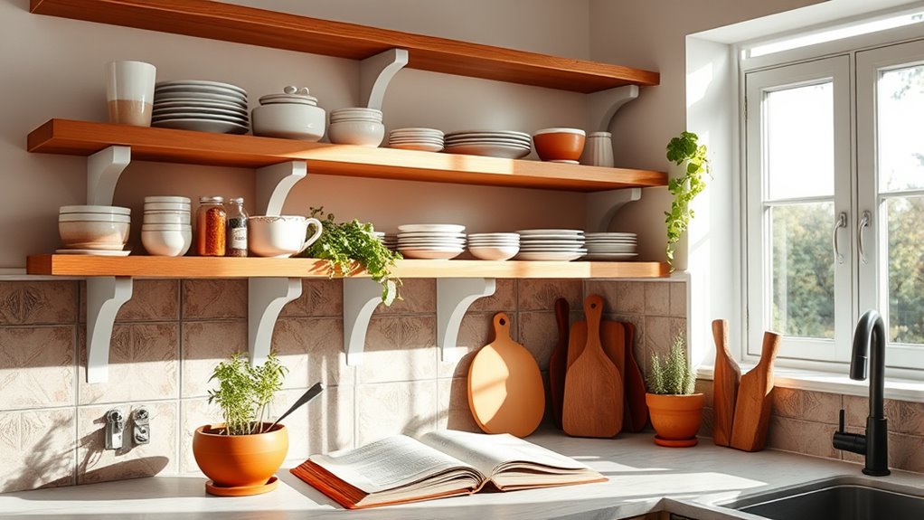 adopt open shelving style