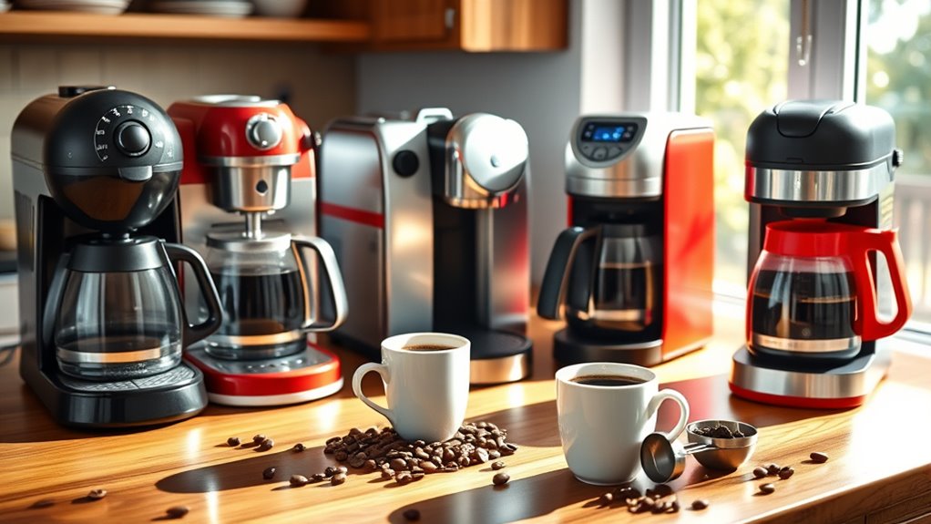 affordable coffee maker selection