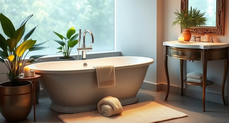 affordable luxury bathroom makeover