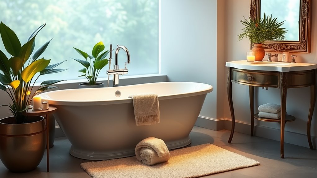 affordable luxury bathroom makeover