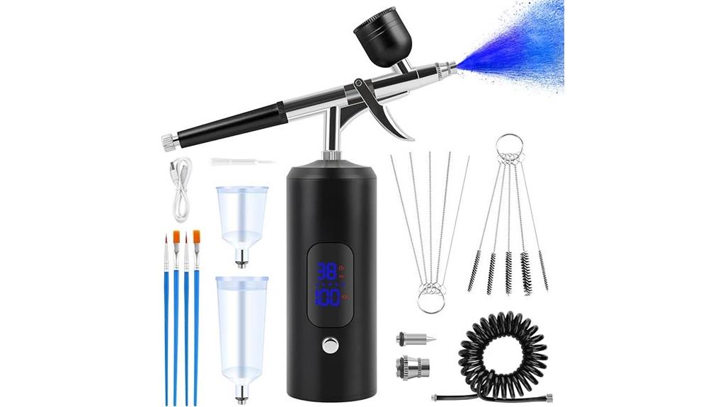 airbrush kit with compressor