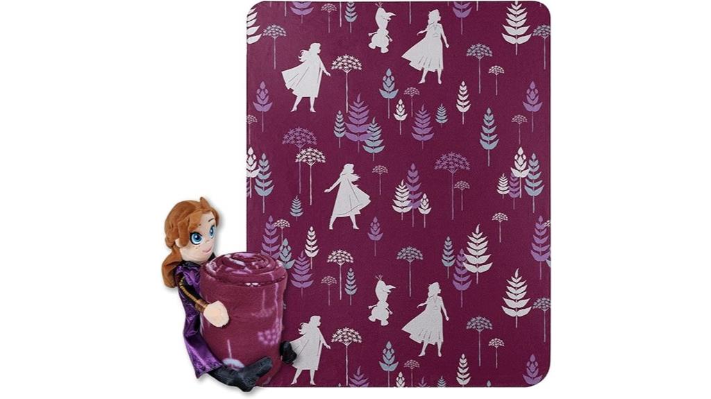 anna pillow and blanket set