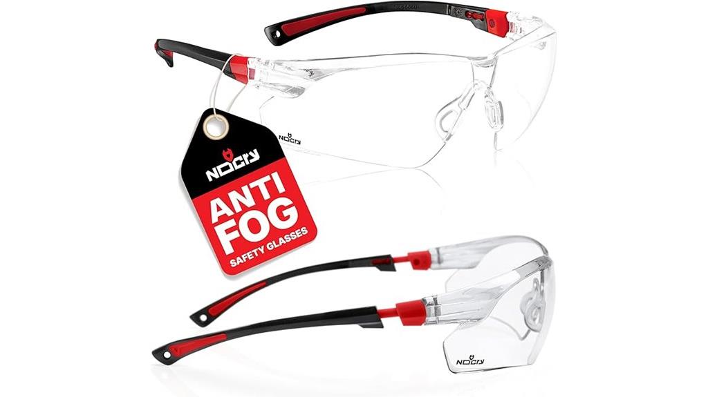 anti fog scratch resistant eyewear