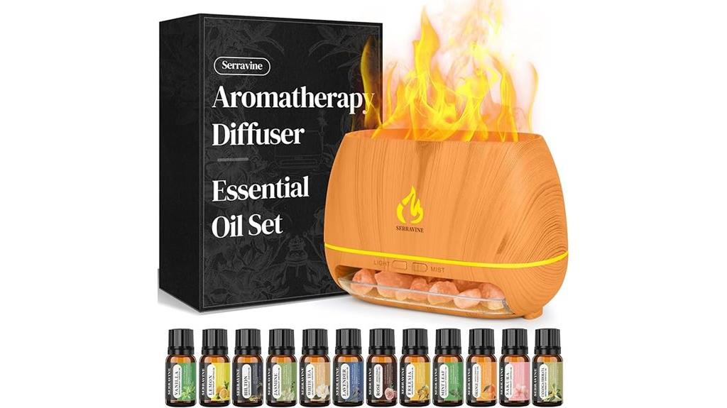 aromatherapy diffuser oil set