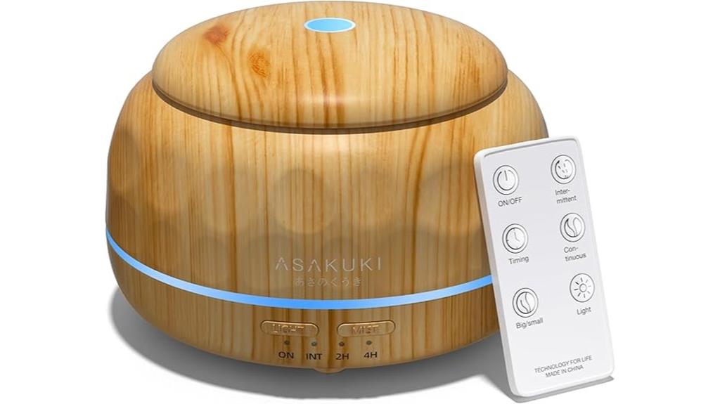 aromatherapy humidifier diffuser 300ml