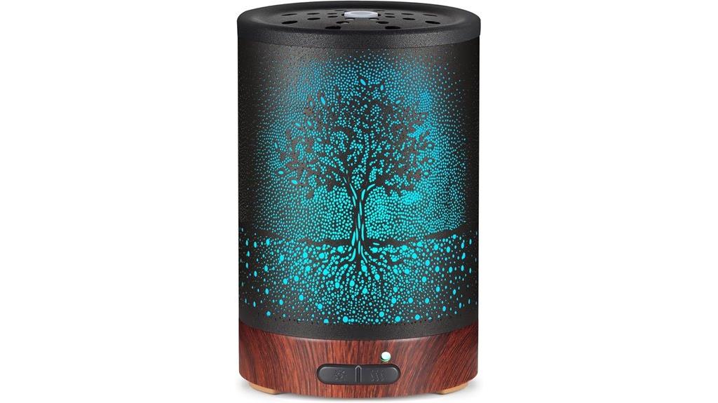aromatic diffuser with illumination