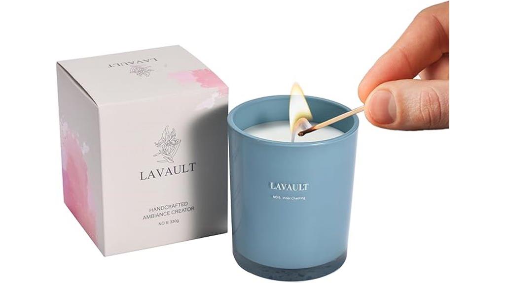 aromatic soy wax candle