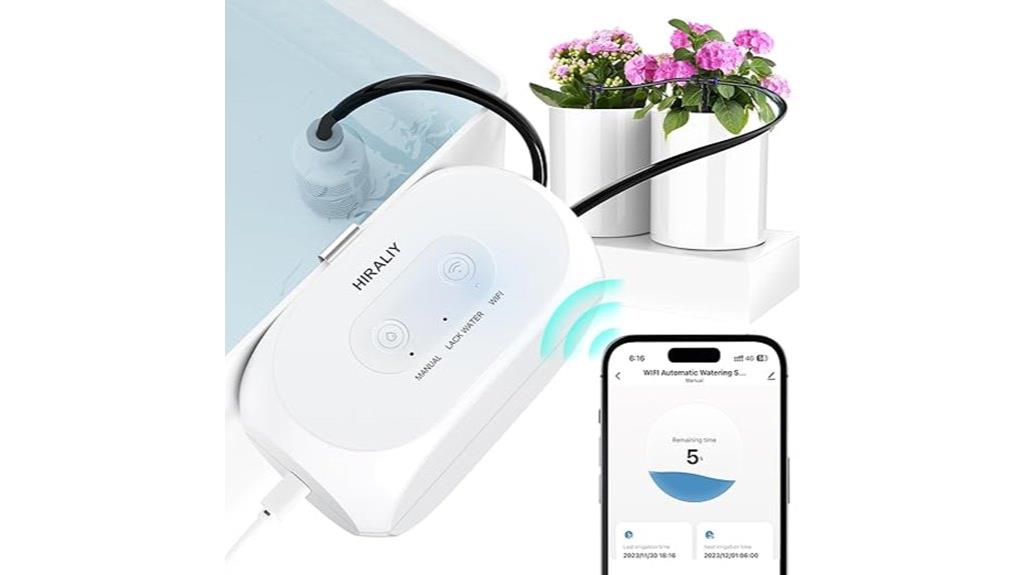 automated plant watering system