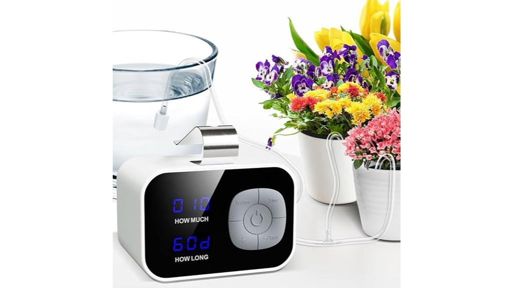 automated potted plant irrigation