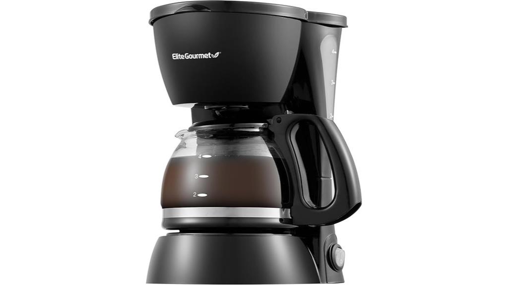 automatic 4 cup coffee brewer