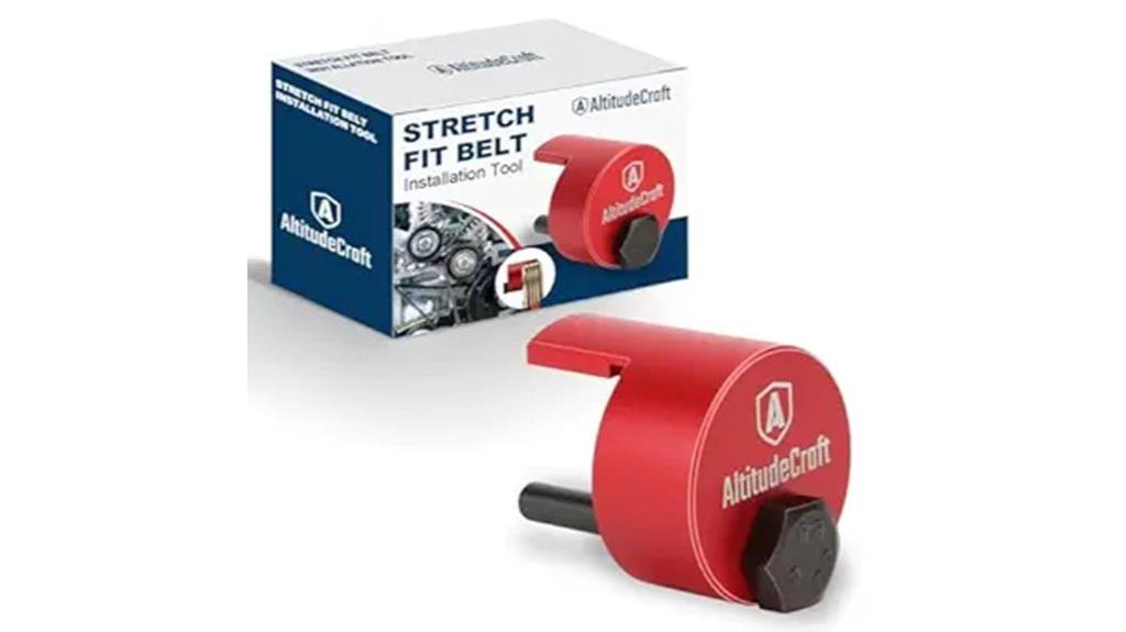 automotive stretch belt installer