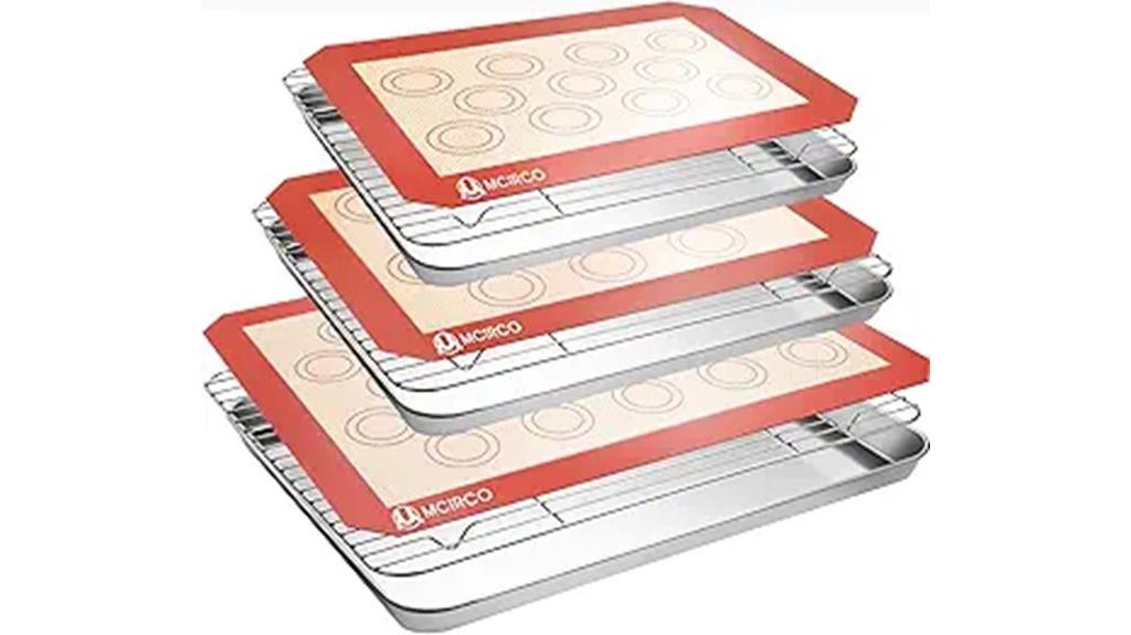 baking sheet and cooling rack