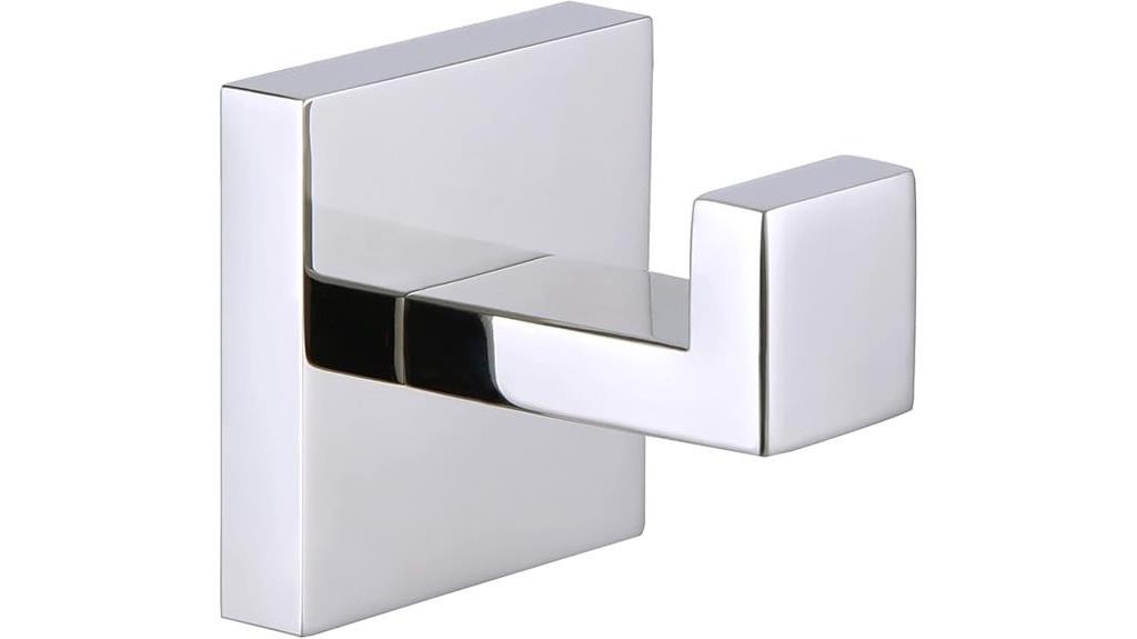 bathroom towel hook angle