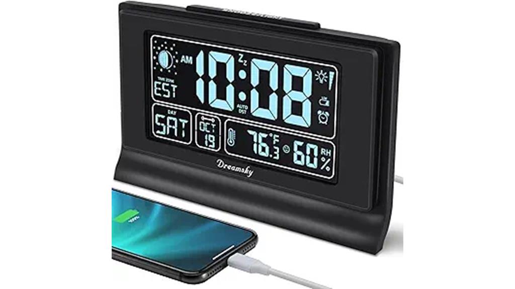 battery backup usb alarm