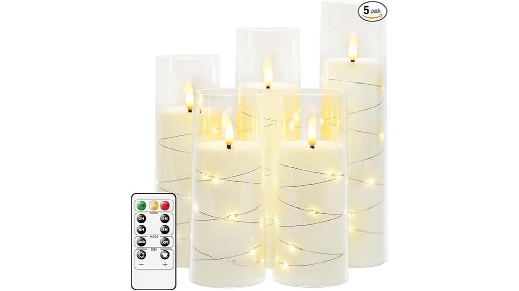 battery operated timer candles