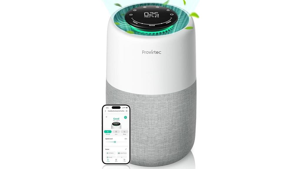 bedroom air purifier device
