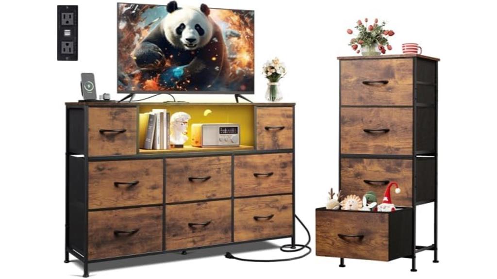 bedroom dresser set options