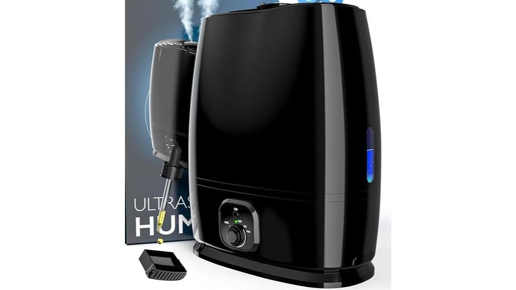 bedroom humidifier with capacity