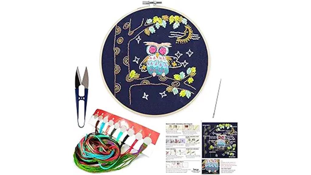 beginner embroidery learning kits