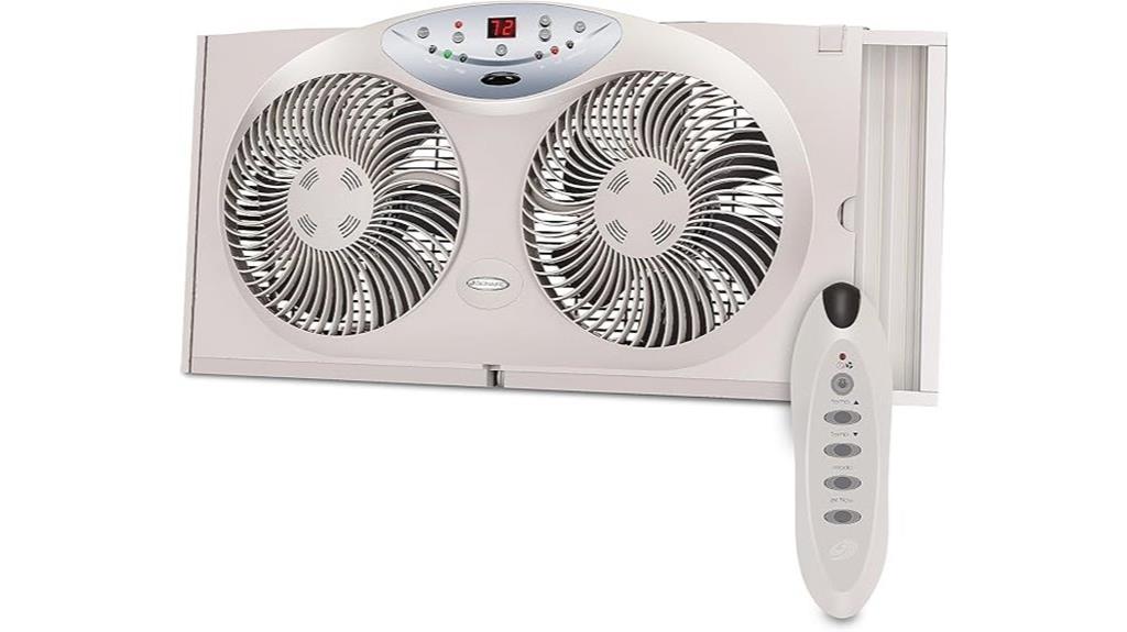 bionaire thin window fan
