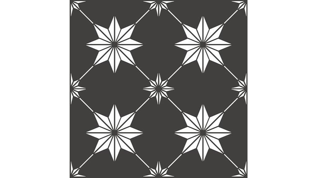 black peel and stick tiles
