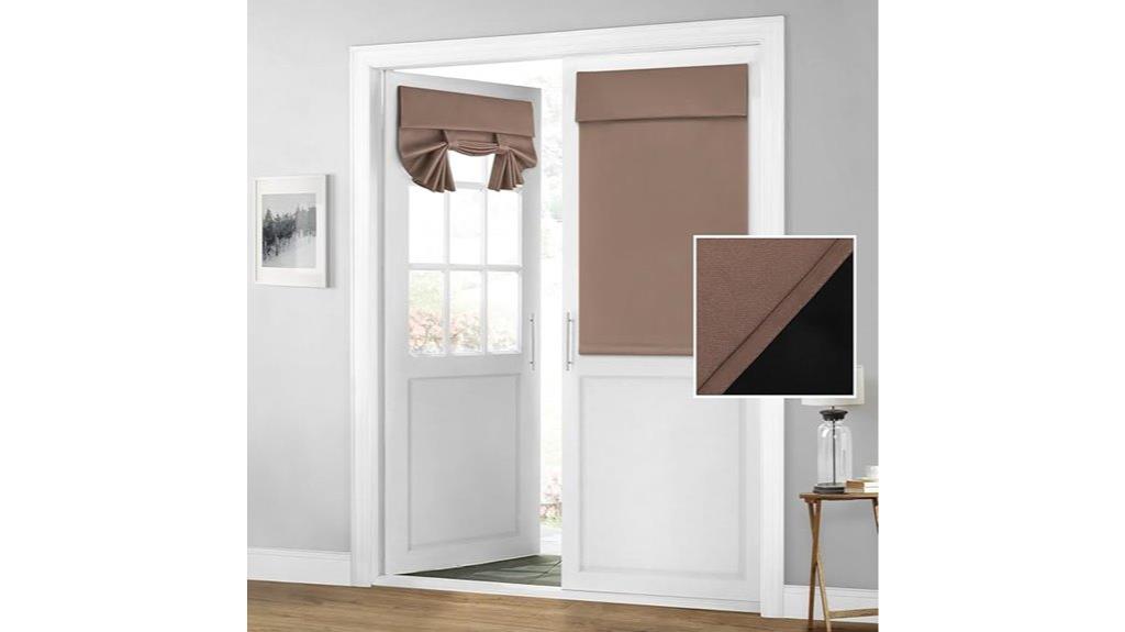 blackout french door curtains