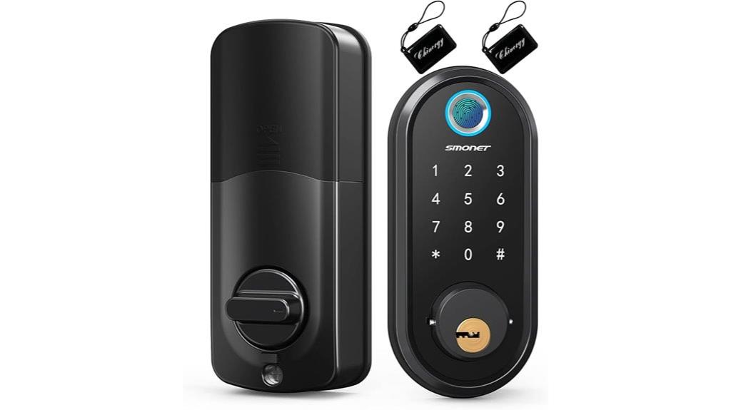 bluetooth biometric door lock