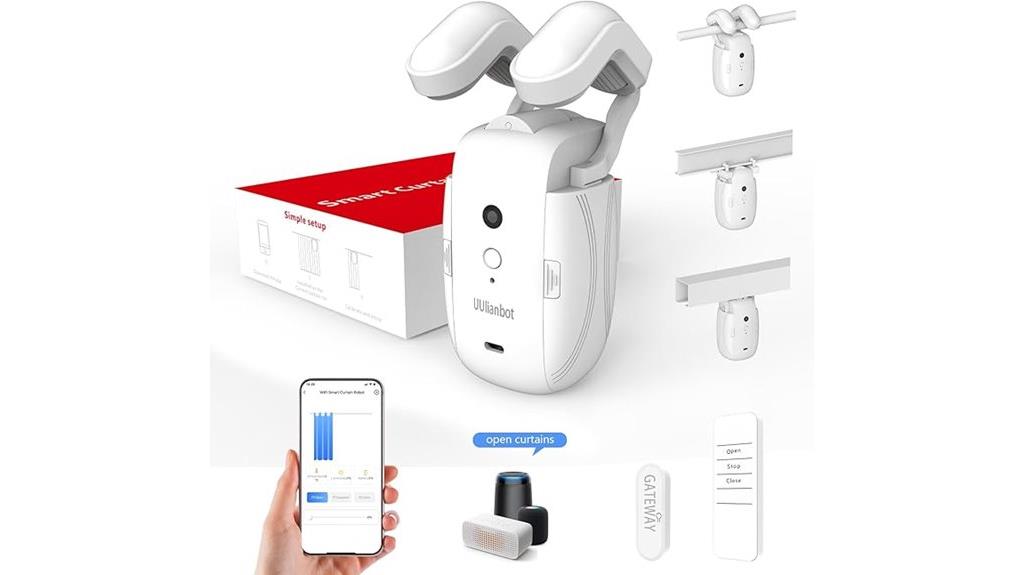 bluetooth enabled curtain opener