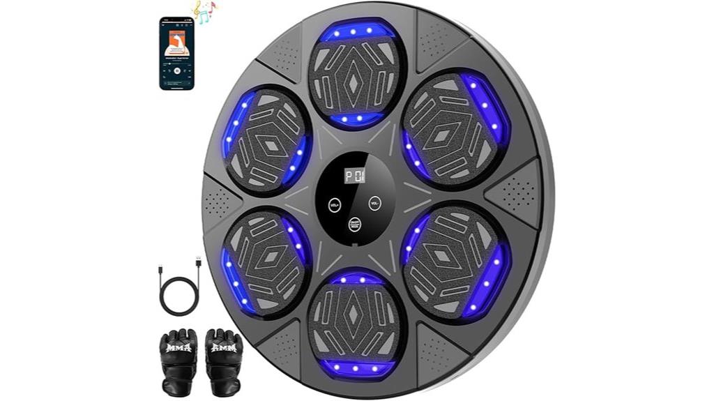 bluetooth enabled music boxing