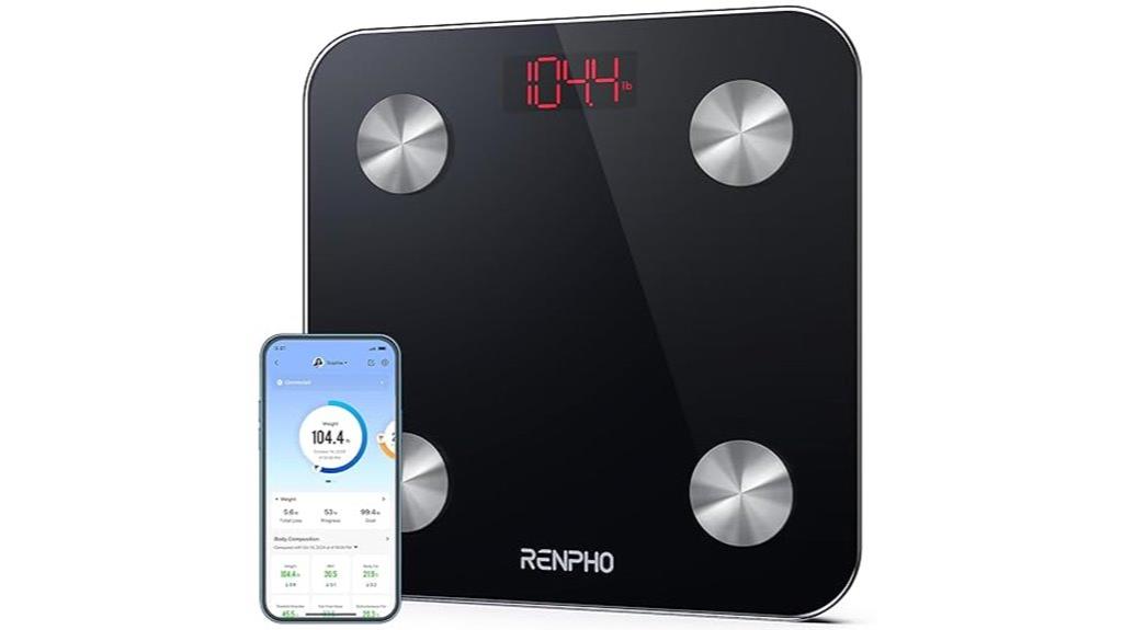 bluetooth enabled weight scale