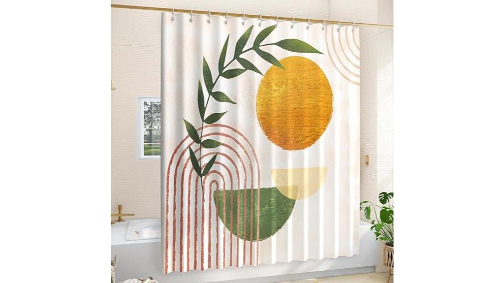 boho bathroom shower curtains