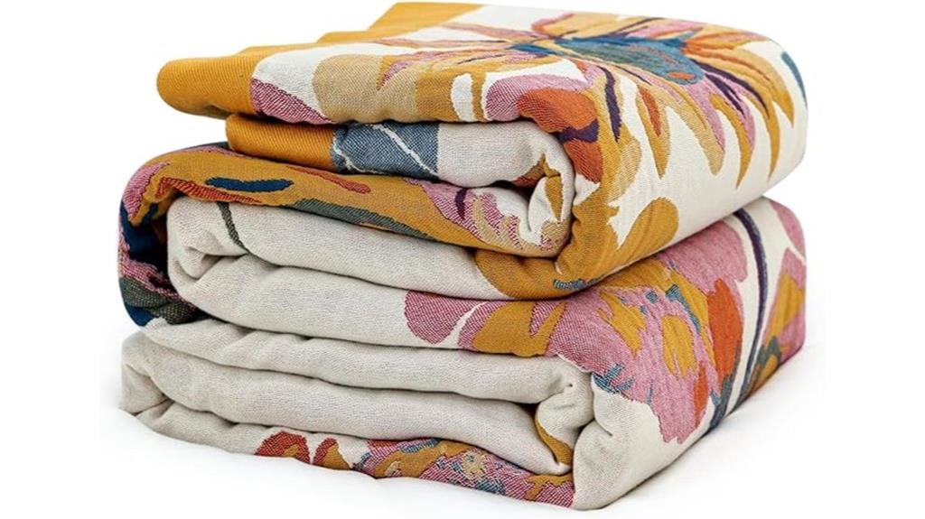 boho style couch throw blanket
