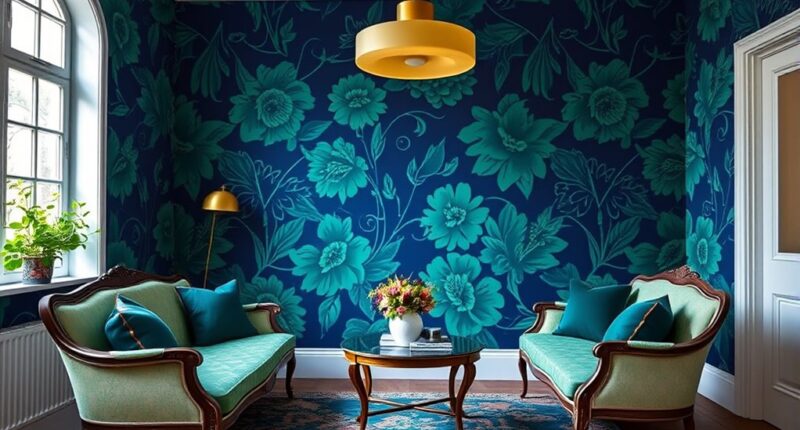 bold wallpaper pattern ideas