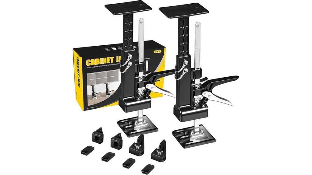 cabinet installation jacks pack