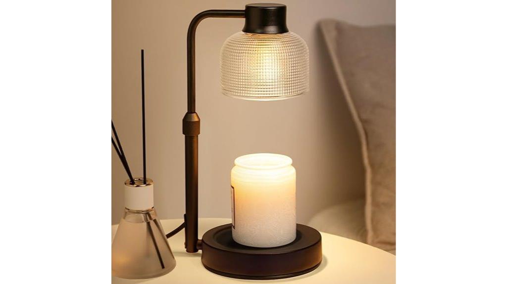 candle warmer with timer
