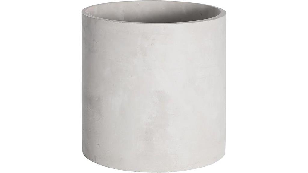 cement indoor plant pots