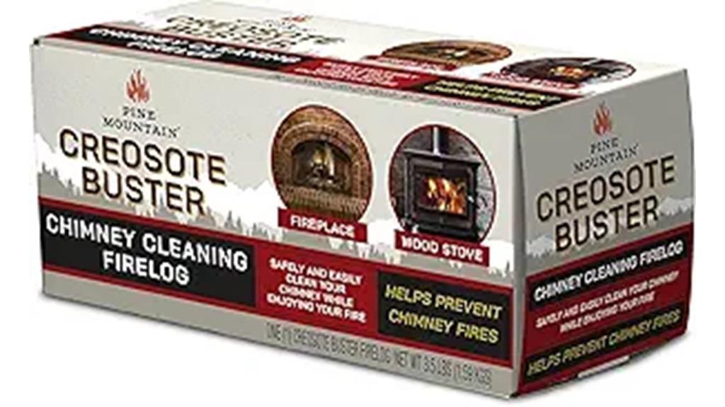 chimney cleaning firelog product