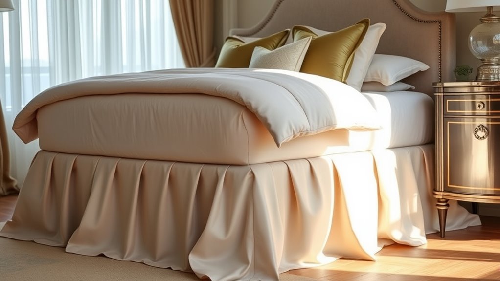 choosing bed skirts wisely