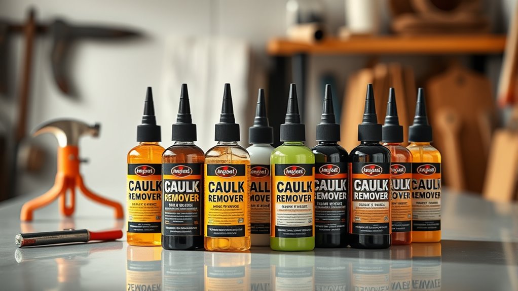 choosing effective caulk removers