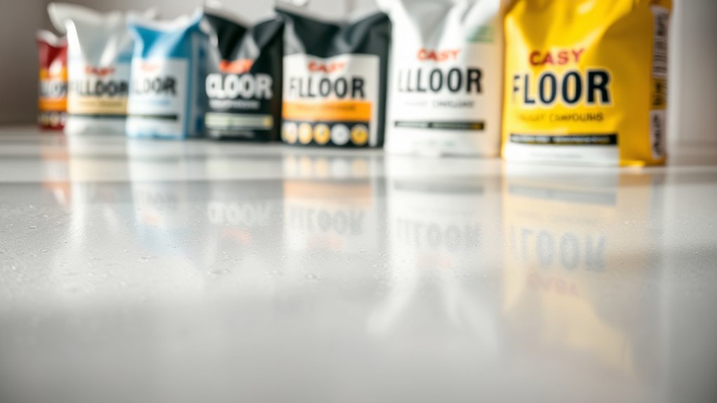 choosing floor leveling compounds